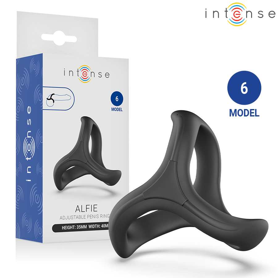 Comprar Intense - Alfie Adjustable Triple Penis Ring Model 6