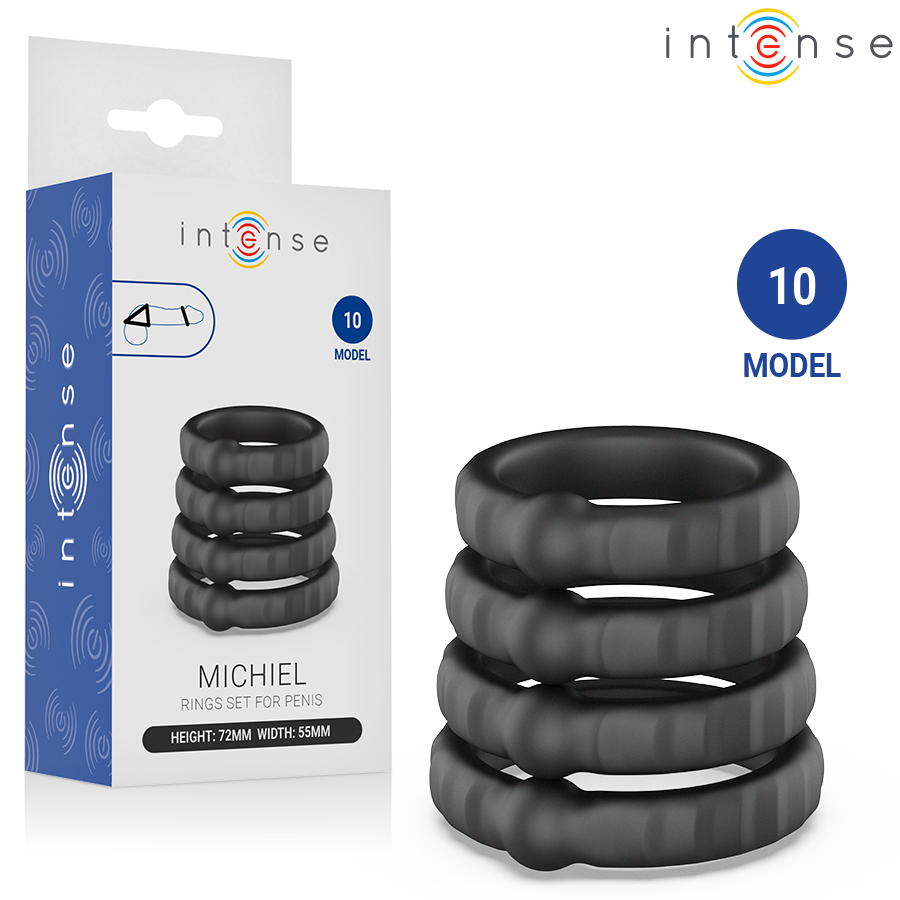 Comprar Intense - Michiel Set Of 4 Penis Rings Model 10