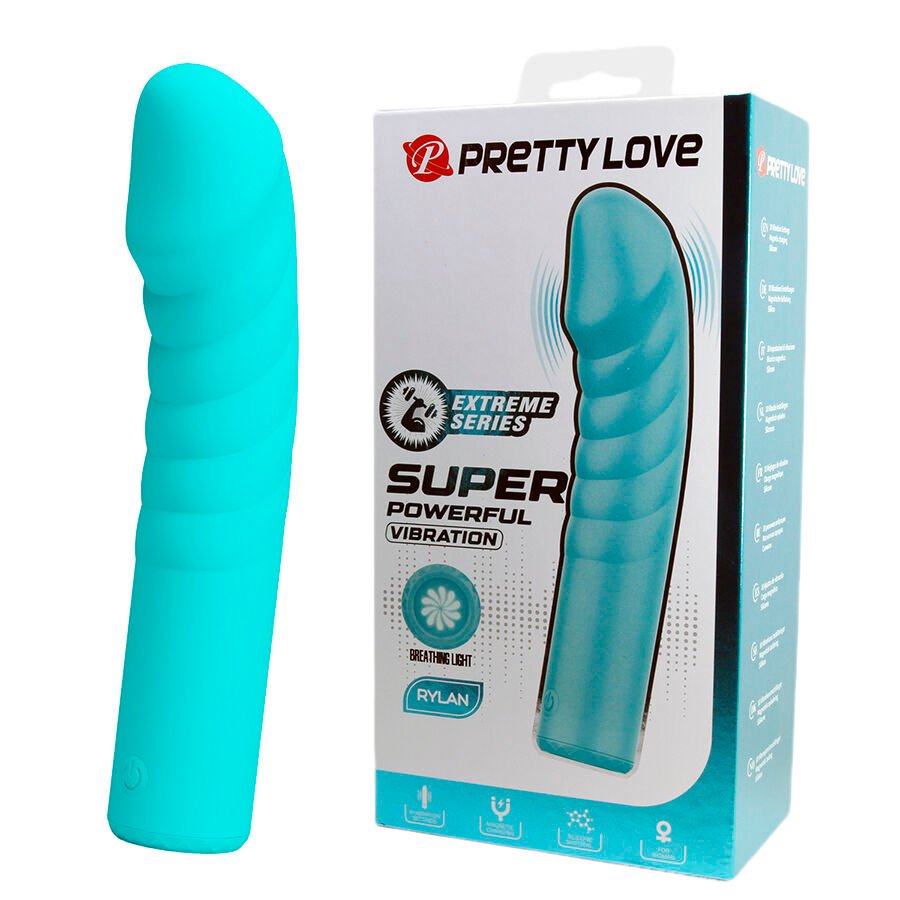 PRETTY LOVE - RYLAN VIBRADOR PUNTO G AZUL PRETTY LOVE FLIRTATION
