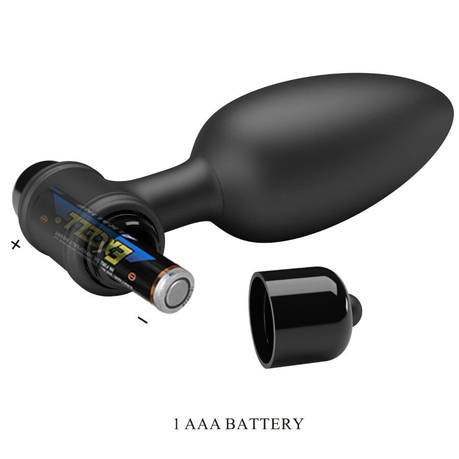 MR PLAY - SUPER POWER ANAL PLUG WITH VIBRATION
