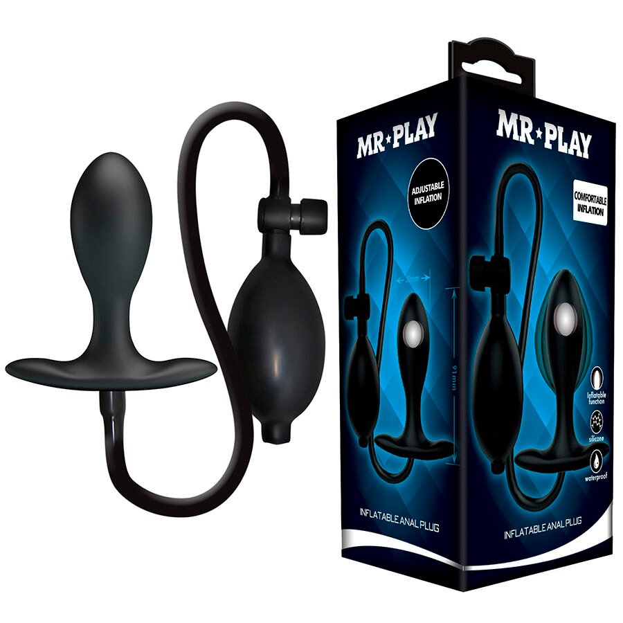 MR PLAY - PLUG ANAL INFLABLE AJUSTABLE PRETTY LOVE PARTY UP