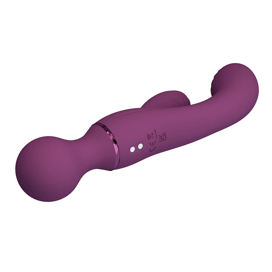 PRETTY LOVE - ALL ROUNDER VIBRADOR PUNTO G MORADO