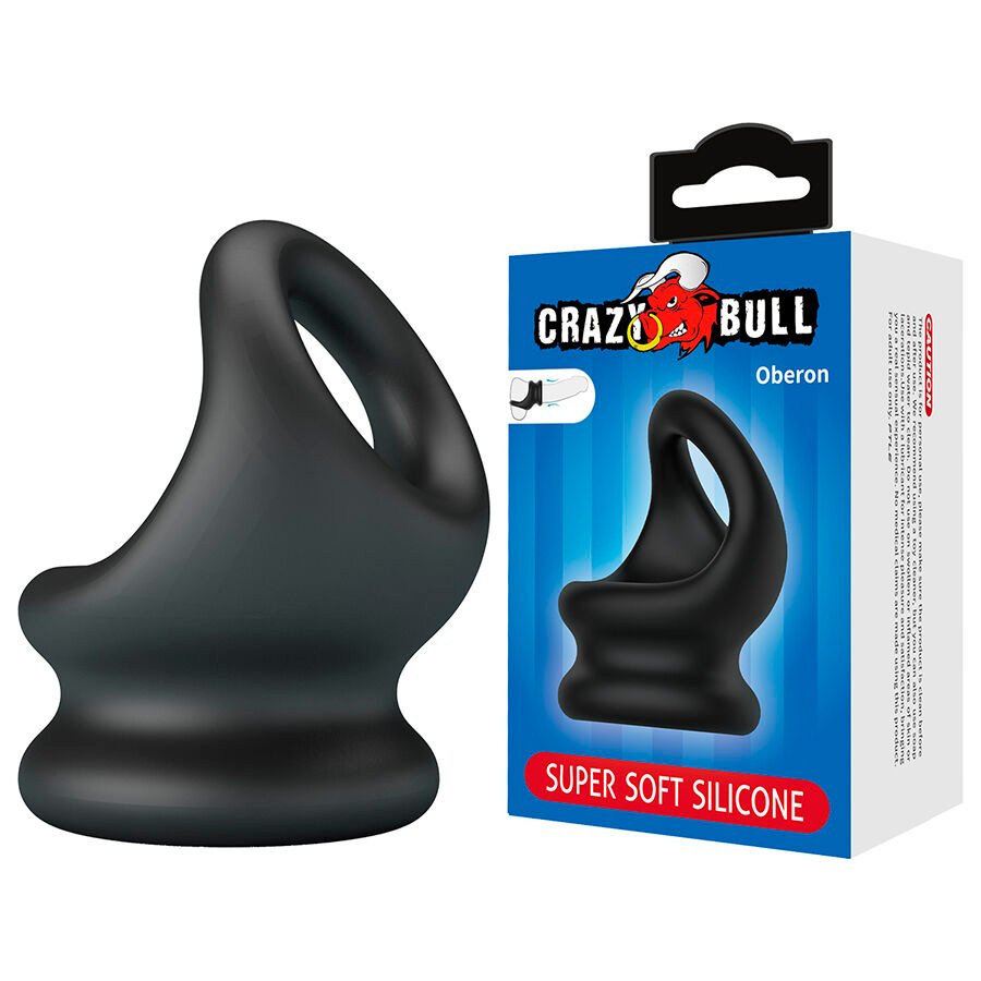 CRAZY BULL - OBERON ANILLO DE SOPORTE PARA PENE Y TESTÍCULOS CRAZY BULL