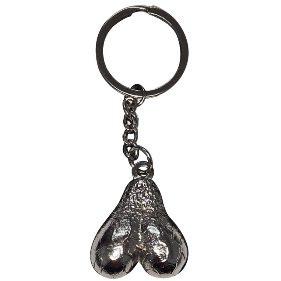 DIABLO PICANTE - SILVER EGGS METAL KEYCHAIN DIABLO PICANTE