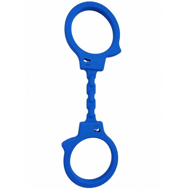 DIABLO PICANTE - SILICONE HANDCUFFS BLUE DIABLO PICANTE