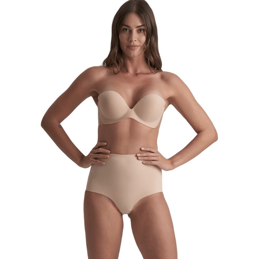 BYE-BRA - DIVA BRA ADHESIVE BRA BEIGE CUP D BYE BRA - BRAS