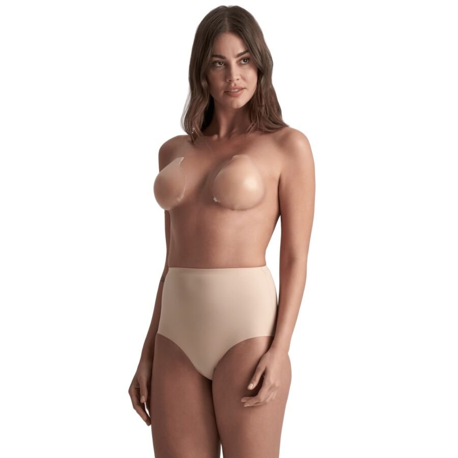 BYE-BRA - SILICONE CUPS BEIGE CUP D