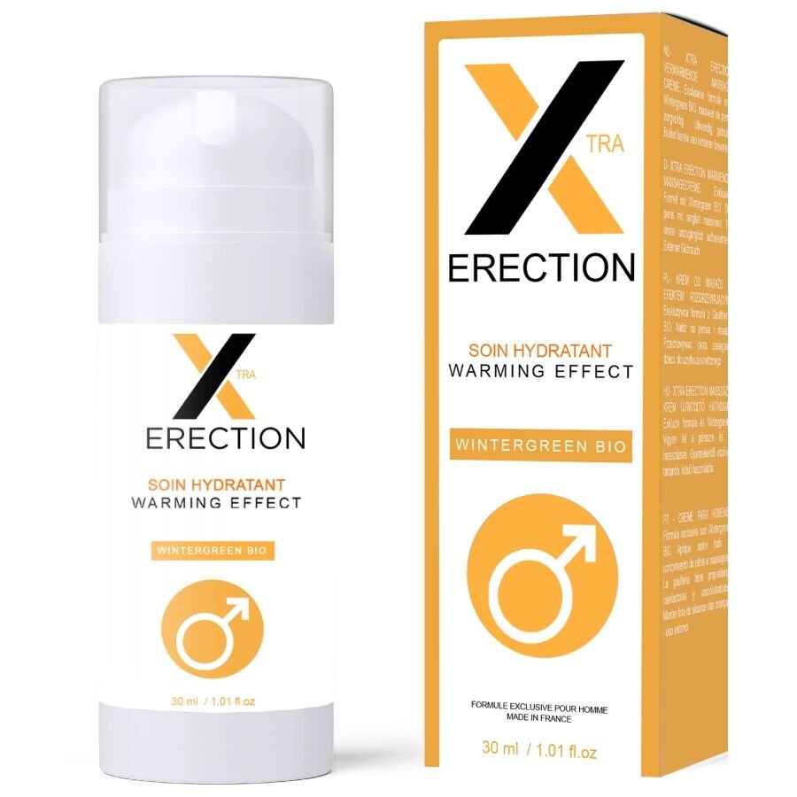 Ruf - X Erection Crema Erección Efecto Calor 40 Ml