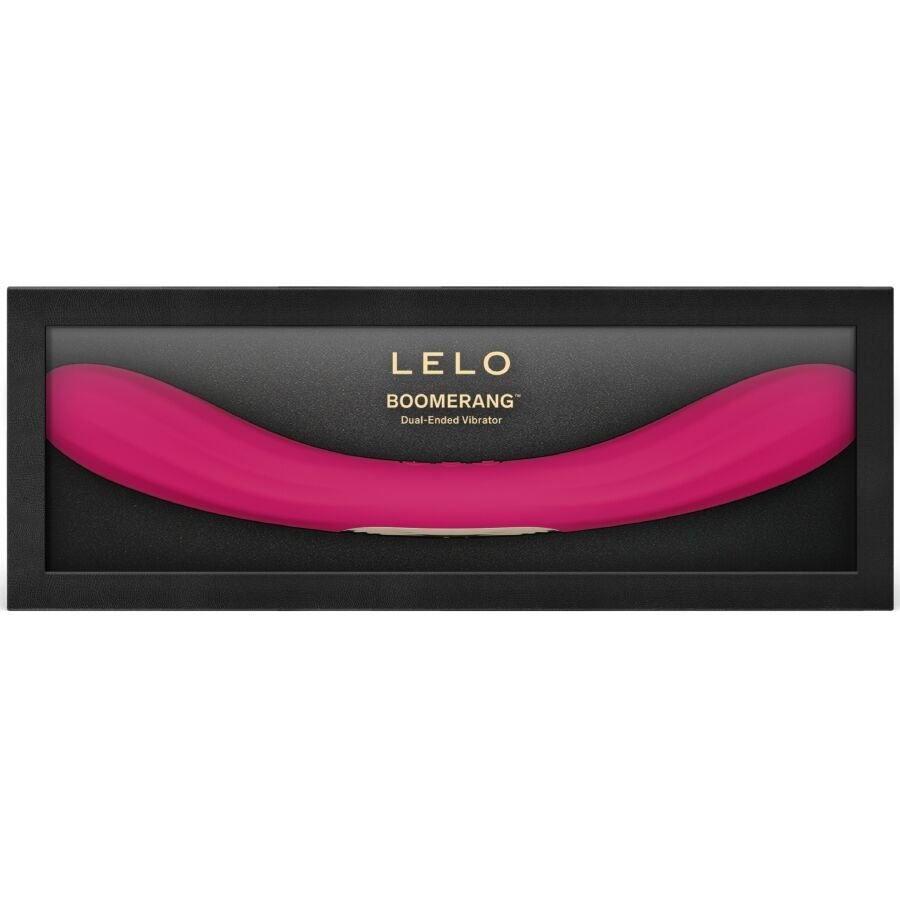 LELO - BOOMERANG DOUBLE ENDED VIBRATOR CERISE