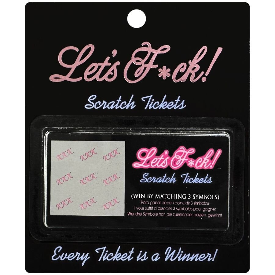 KHEPER GAMES - LET S F*CK! SCRATCH TICKETS