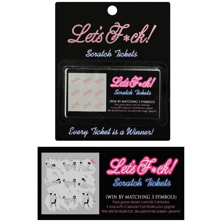 KHEPER GAMES - LET S F*CK! SCRATCH TICKETS KHEPER GAMES