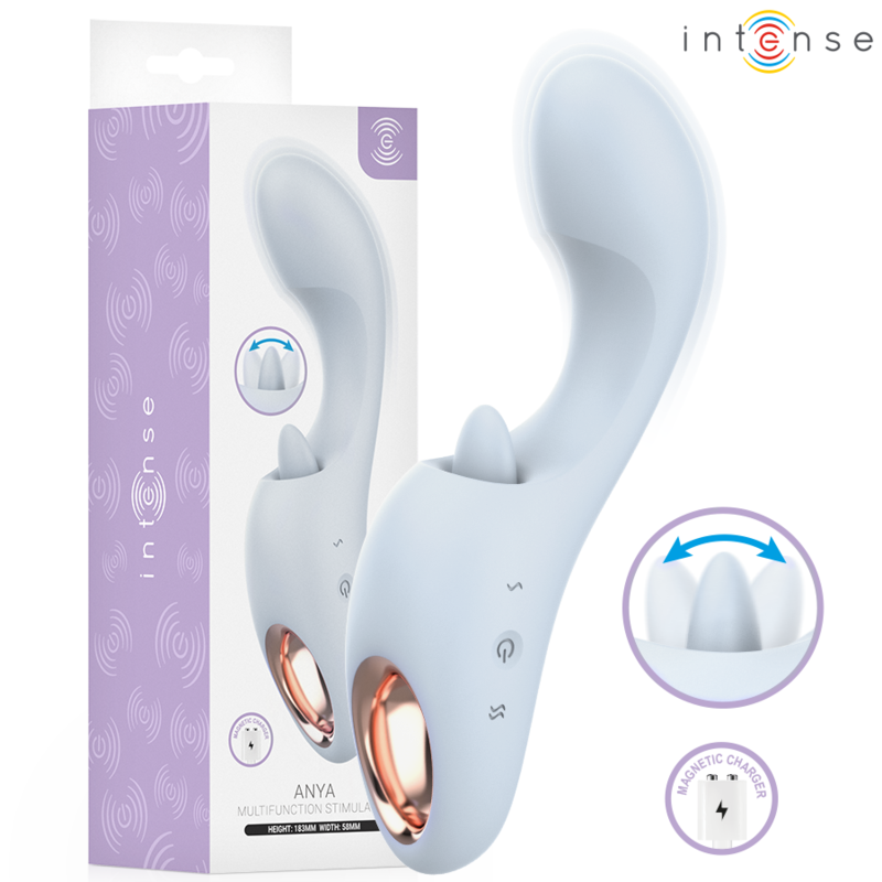 INTENSE - ANYA MULTIFUNCTION VIBRATION AND MOVEMENT STIMULATOR INTENSE HIGH TECH