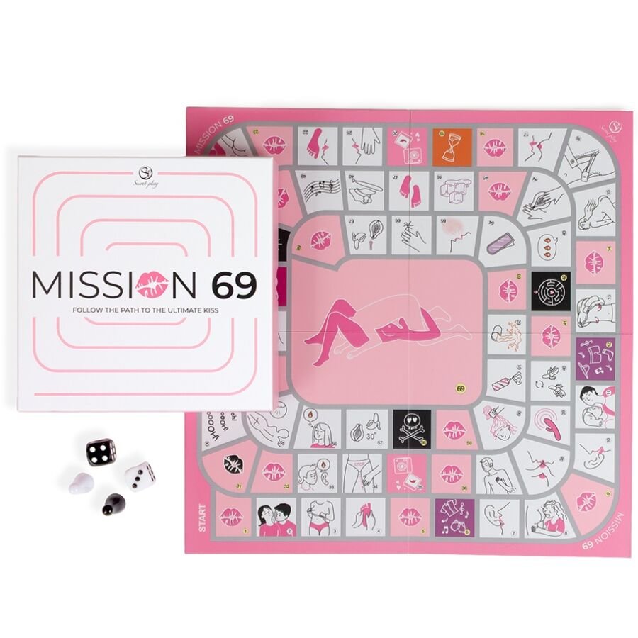 SECRET PLAY - BOARD GAME FOR COUPLES  MISSION 69 