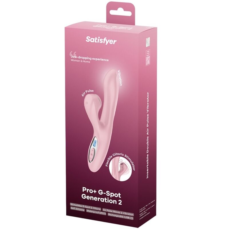 SATISFYER - PRO+ G-SPOT GENERATION 2 PINK