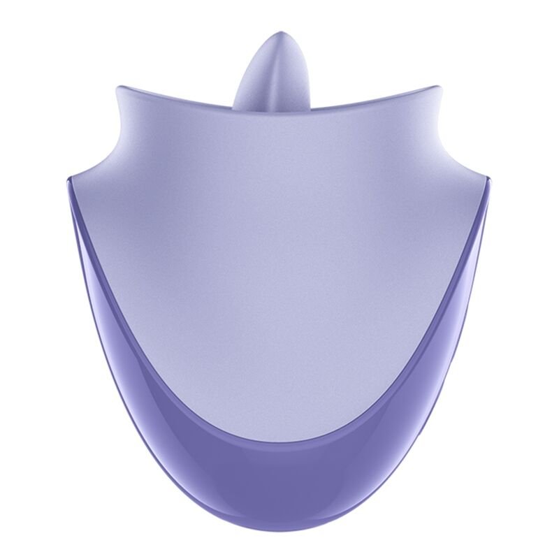 SATISFYER - TONGUE DANCER CLITORAL STIMULATOR WITH VIBRATION AND PULSATIONS LILAC