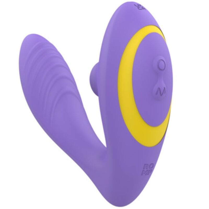 ROMP - REVERB G-SPOT STIMULATOR AND CLITORAL SUCTION DEVICE PURPLE ROMP