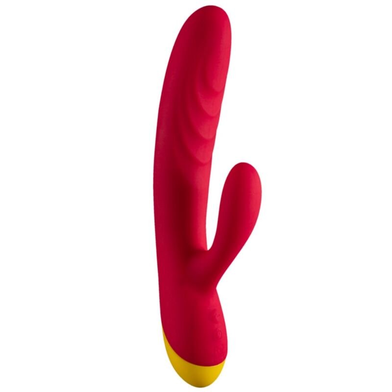 ROMP - JAZZ RECHARGEABLE RABBIT VIBRATOR RED ROMP