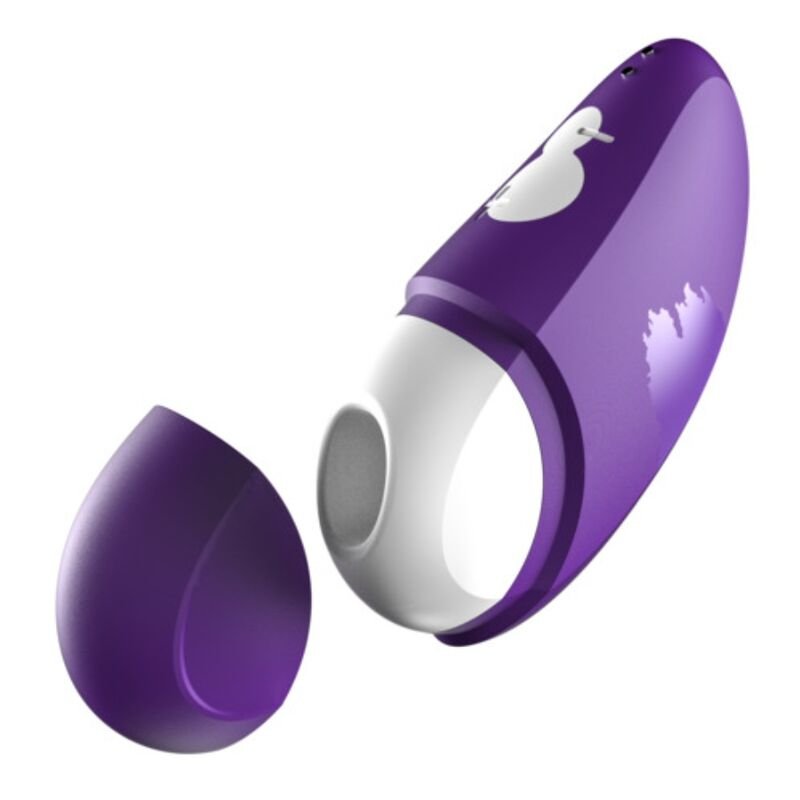 ROMP - FREE CLITORAL STIMULATOR WITH LID 10 LEVELS RECHARGEABLE PURPLE ROMP