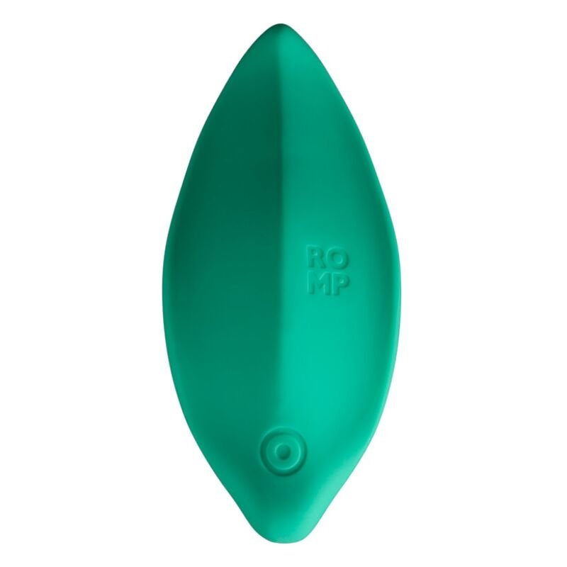ROMP - WAVE VIBRATOR CLITORAL STIMULATOR ERGONOMIC SHAPE AQUA GREEN ROMP