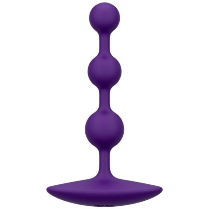 ROMP - AMP PURPLE FLEXIBLE SILICONE ANAL BEADS 12.5 CM PURPLE ROMP
