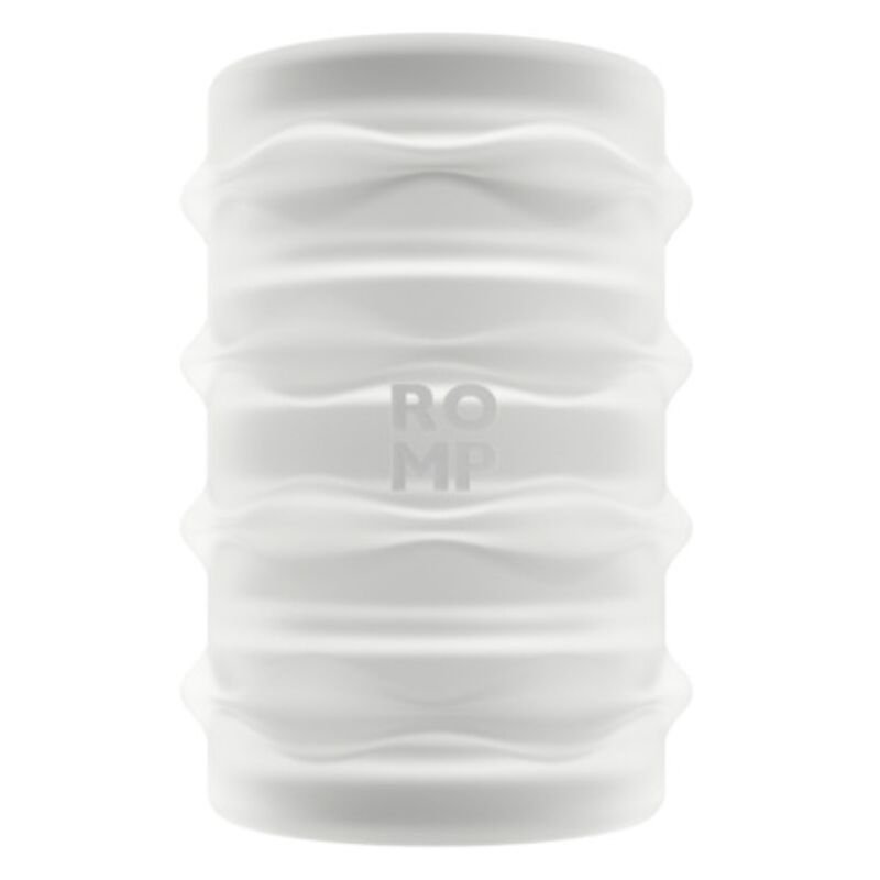 ROMP - MOSH TRANSPARENT MALE MASTURBATOR WITH 6 CM REVERSBLE SHEATH