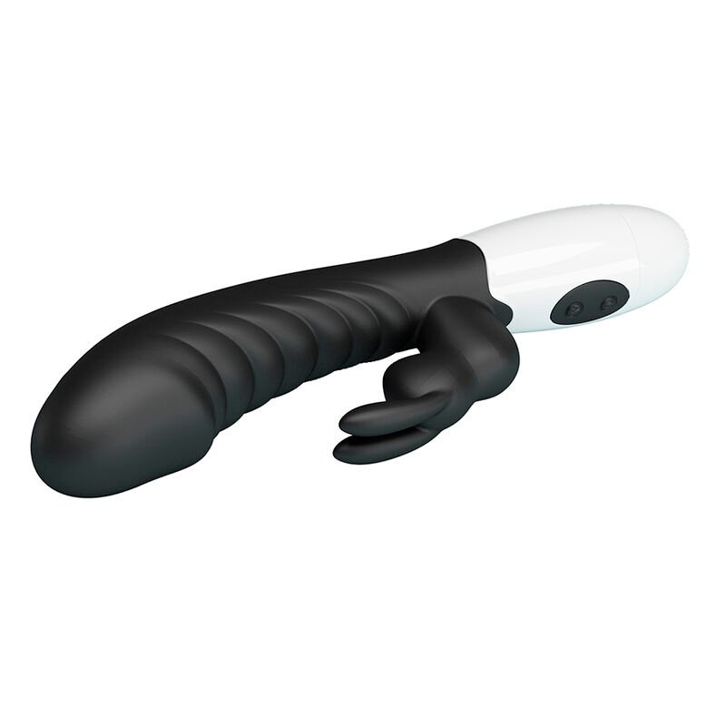 PRETTY LOVE - NAUGHTY BUNNY 30 FUNCTION RABBIT VIBRATOR BLACK