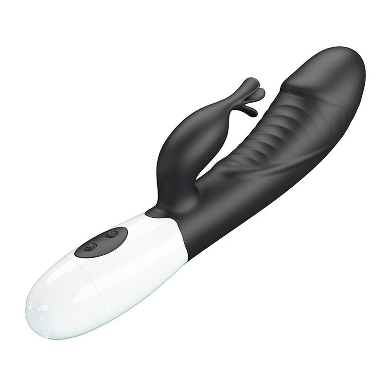 PRETTY LOVE - RASMUSSEN 30 FUNCTION RABBIT VIBRATOR BLACK