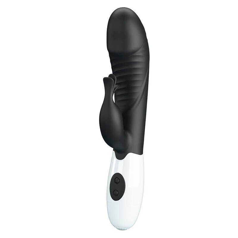 PRETTY LOVE - RASMUSSEN 30 FUNCTION RABBIT VIBRATOR BLACK