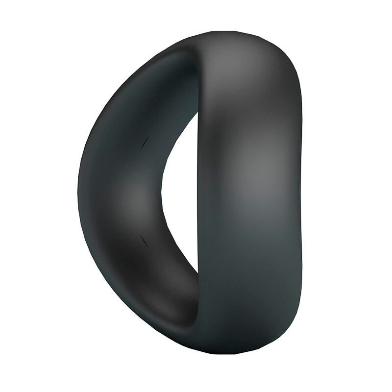CRAZY BULL - VALEN ERGONOMIC SILICONE COCK RING BLACK