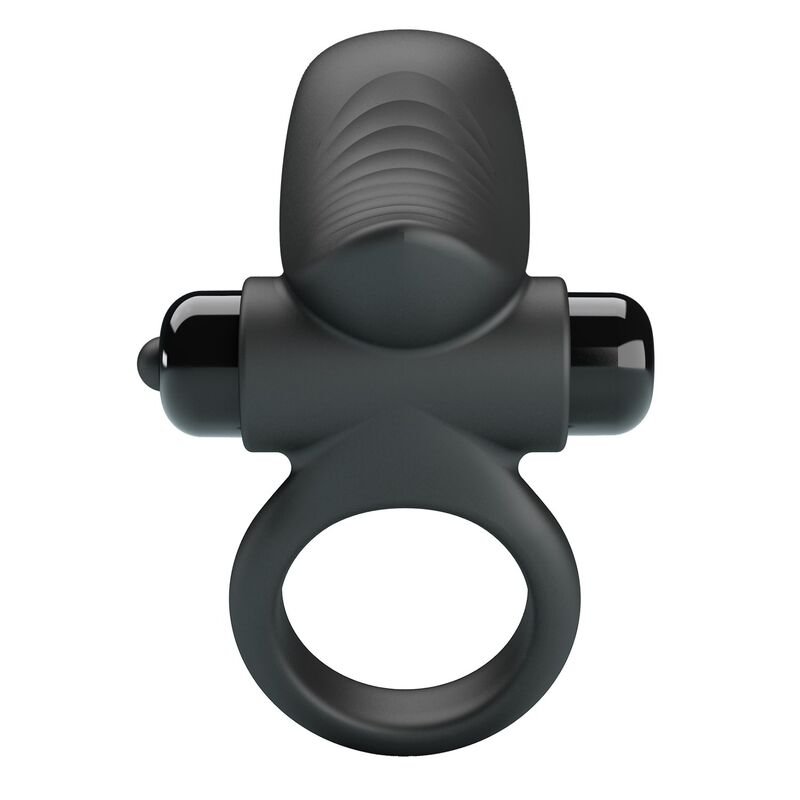 PRETTY LOVE - ADRIEN VIBRATING PENIS RING 10 FUNCTIONS BLACK