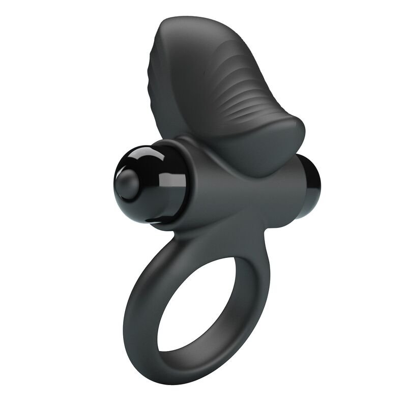 PRETTY LOVE - ADRIEN VIBRATING PENIS RING 10 FUNCTIONS BLACK