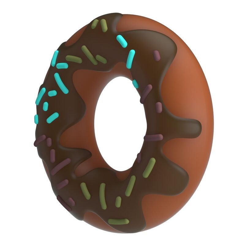 PRETTY LOVE - SUPER DONUT PENIS RING BROWN
