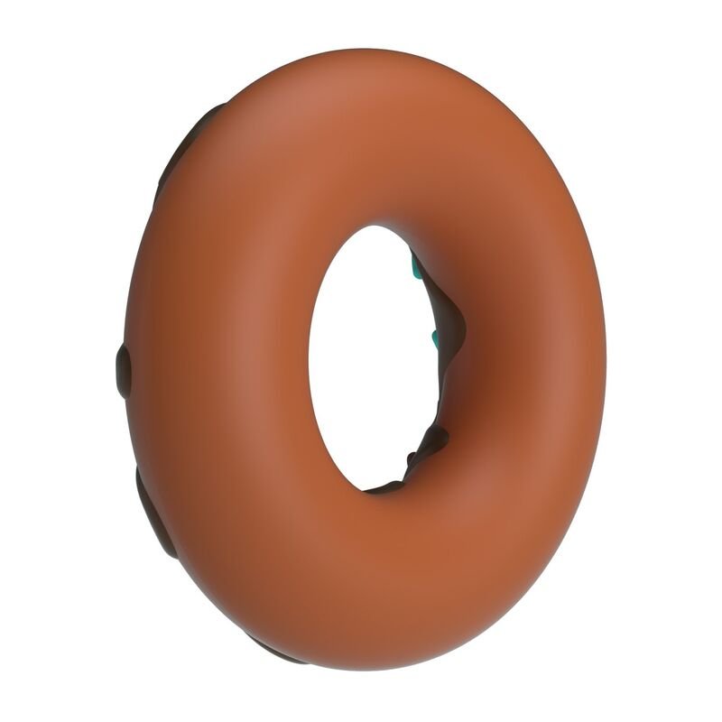 PRETTY LOVE - SUPER DONUT PENIS RING BROWN