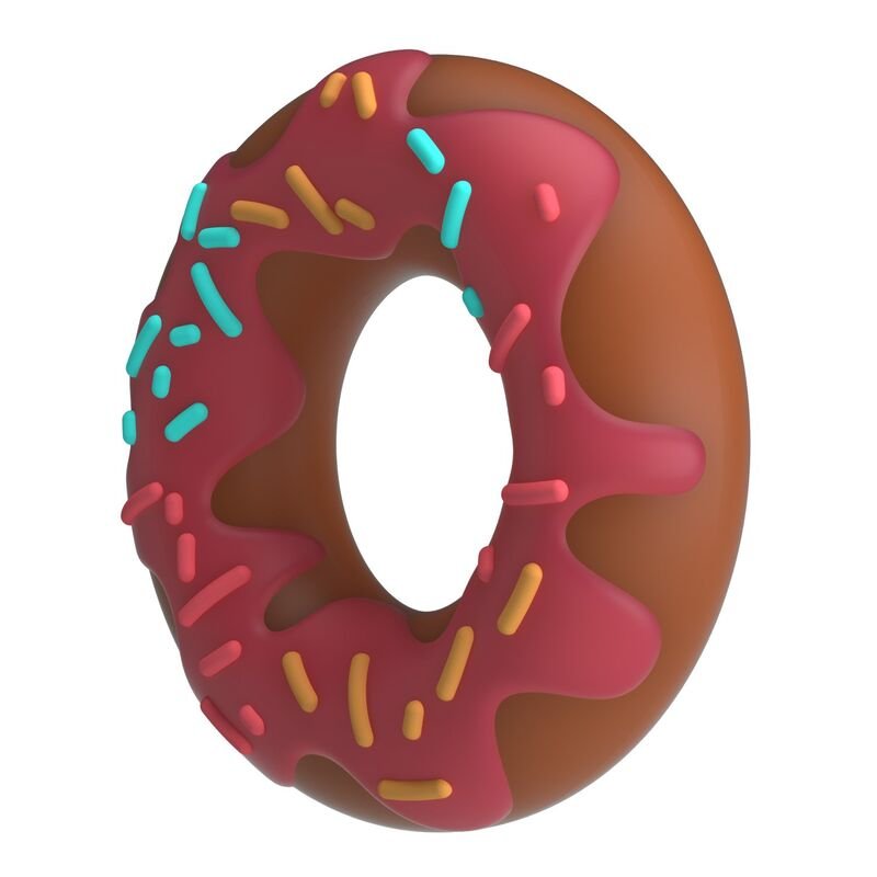 PRETTY LOVE - SUPER DONUT PENIS RING PINK
