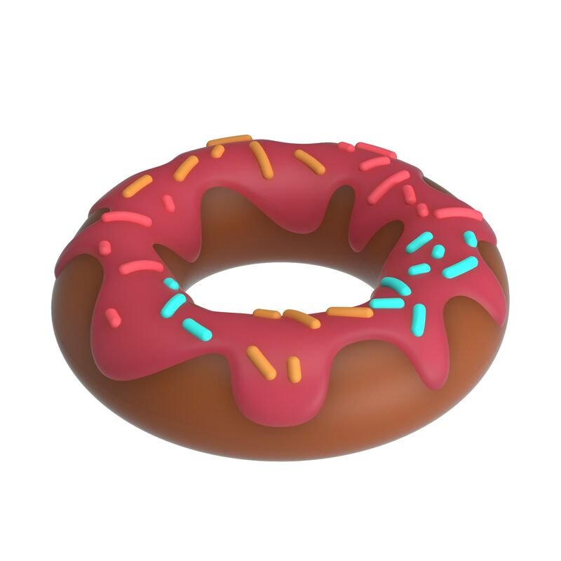PRETTY LOVE - SUPER DONUT PENIS RING PINK