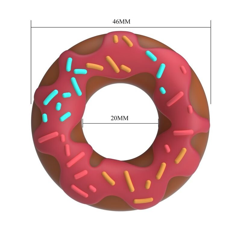 PRETTY LOVE - SUPER DONUT PENIS RING PINK
