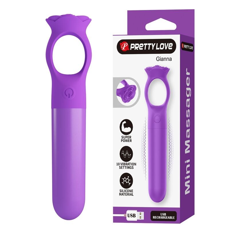 Comprar Pretty Love - Giana Rechargeable Mini Vibrator Massager Purple