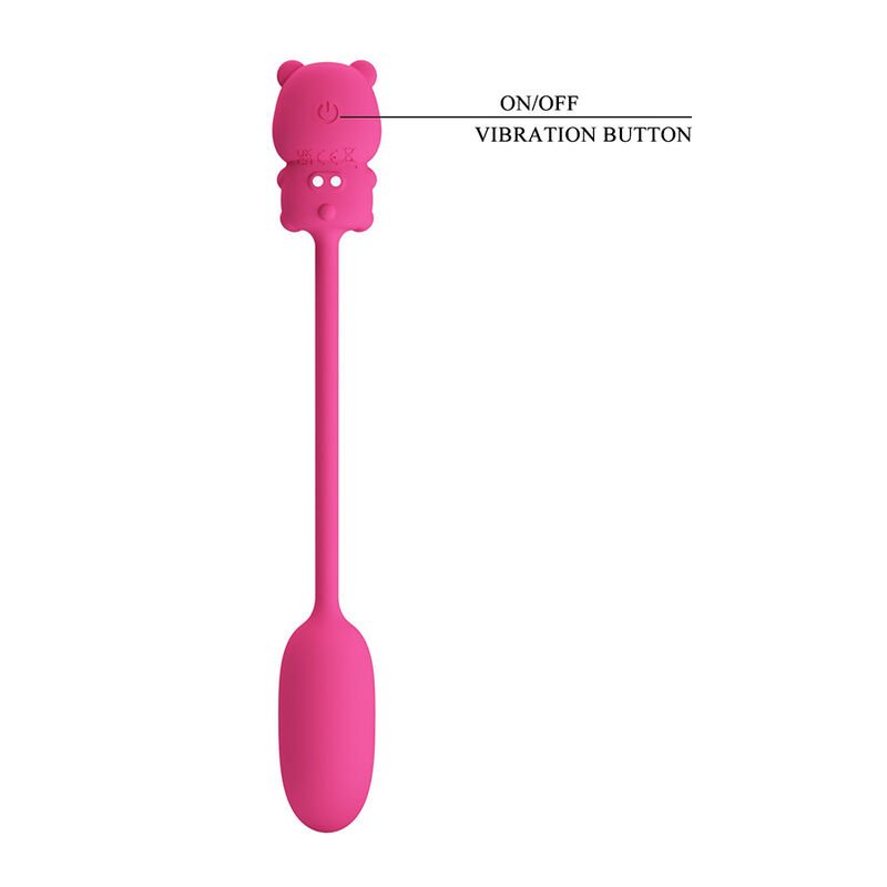 PRETTY LOVE - OLSON RECHARGEABLE BULLET VIBRATOR WITH WIRED CONTROLLER PINK