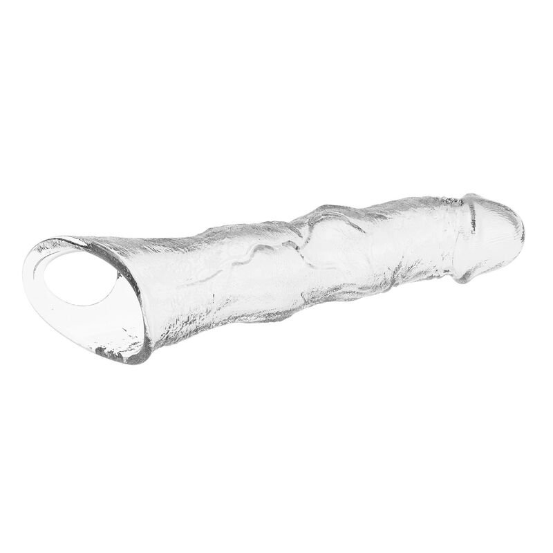 PRETTY LOVE - ADJUSTABLE PENIS EXTENSION SLEEVE 28 CM Ø 4.5 CM TRANSPARENT