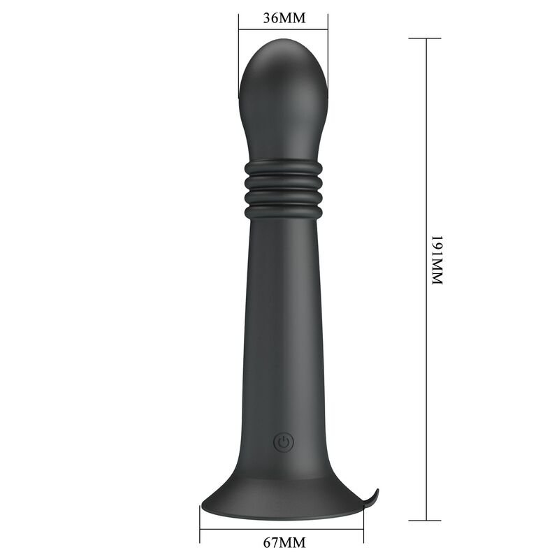 PRETTY LOVE - STELLA USB RECHARGEABLE ROTATING AND THRUSTING MASSAGER