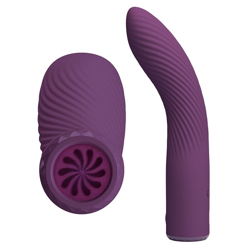PRETTY LOVE - KISSELL RECHARGEABLE VIBRATOR 10 FUNCTIONS PURPLE HIGH TECH