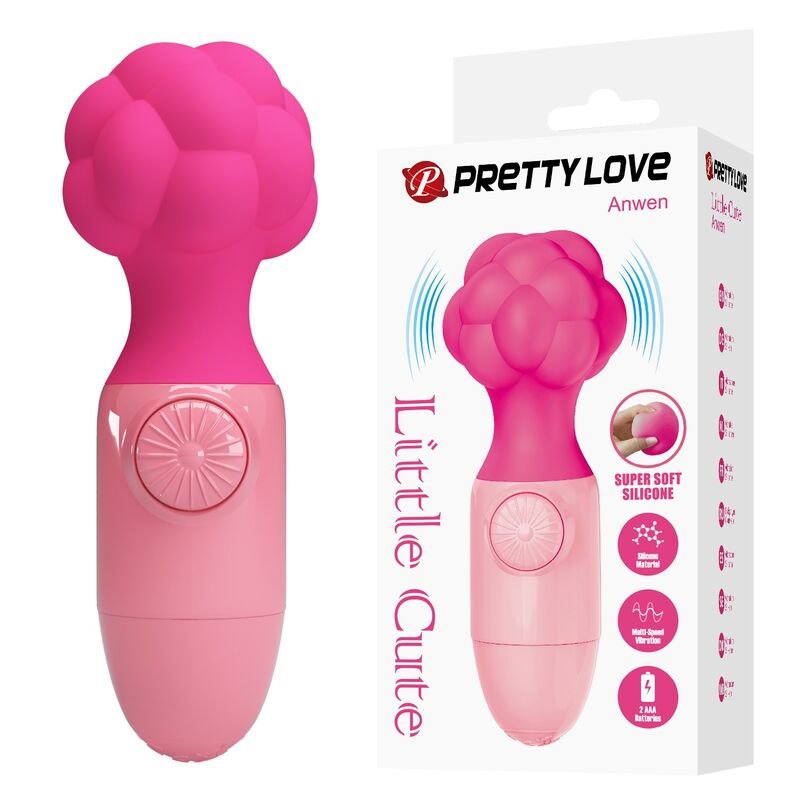 PRETTY LOVE - ANWEN MINI MASSAGER PINK HIGH TECH