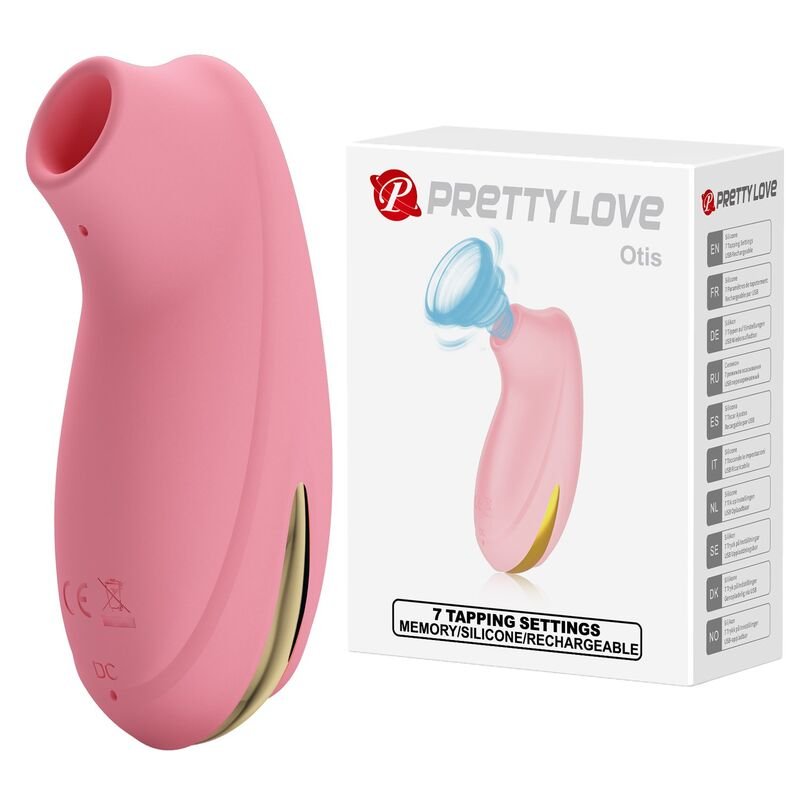 PRETTY LOVE - OTIS CLITORAL SUCTION STIMULATOR 7 MODES PINK FUN TOYS
