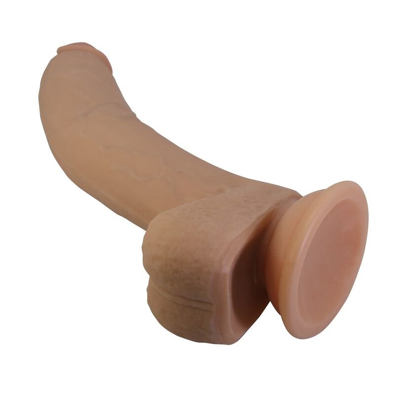 PRETTY LOVE - ELLCUMENT REALISTIC FLEXIBLE DILDO 18 CM Ø 4.5 CM TPE NATURAL