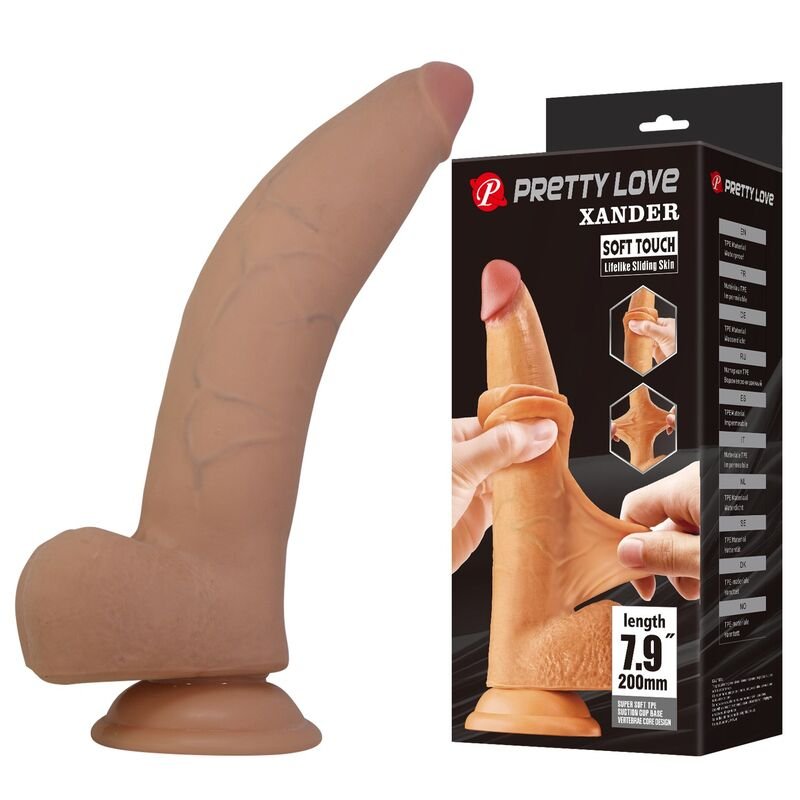Comprar Pretty Love - Xander Realistic Dildo 20 Cm ø 5 Cm Natural