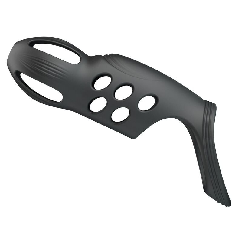 PRETTY LOVE - CRAIG RECHARGEABLE VIBRATING PENIS RING BLACK
