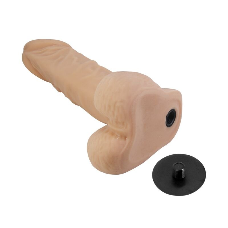 PRETTY LOVE - JOLYON HARNESS WITH FLEXIBLE DILDO 22 CM Ø 4.8 CM NATURAL