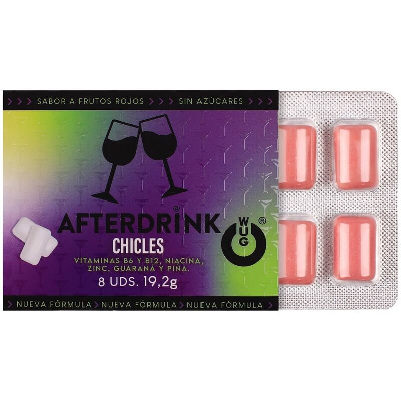 WUG GUM - AFTER DRINK HANGOVER 8 UNITS