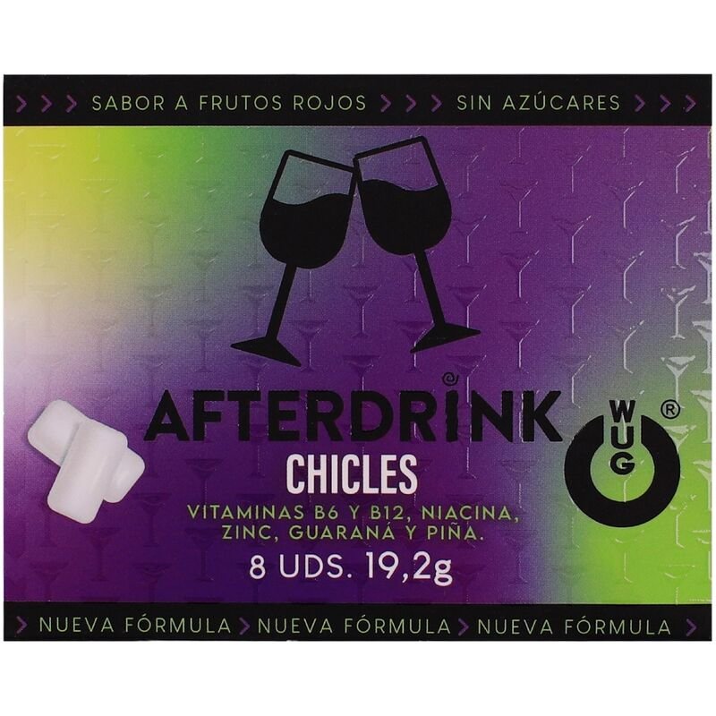 Comprar Wug Gum - After Drink Hangover 8 Units