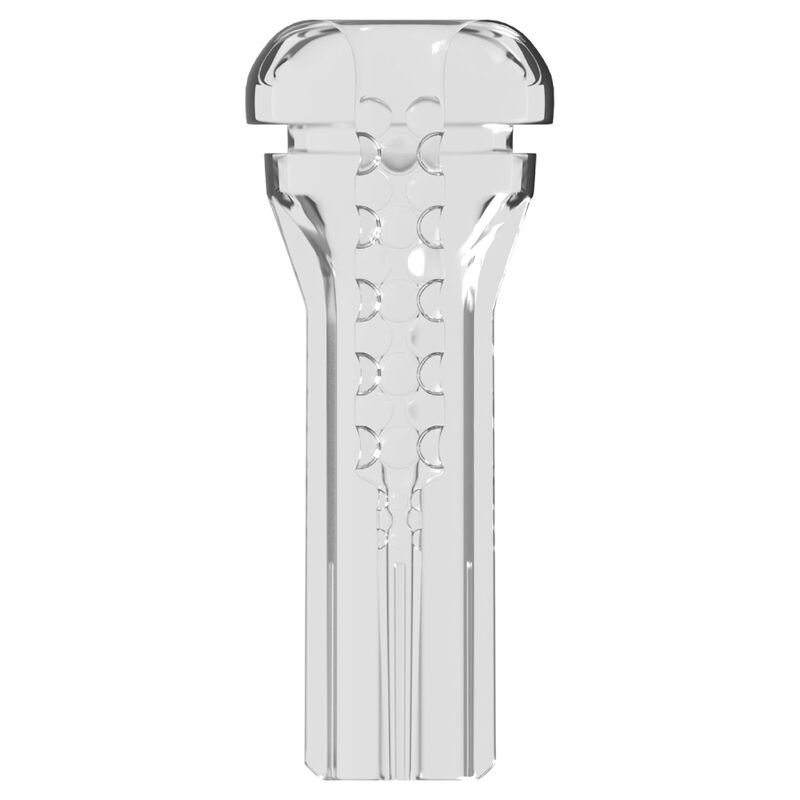 PDX ELITE - VIEWTUBE VAC XXL TRANSPARENT STROKER WITH SUCTION PUMP 27.3 CM